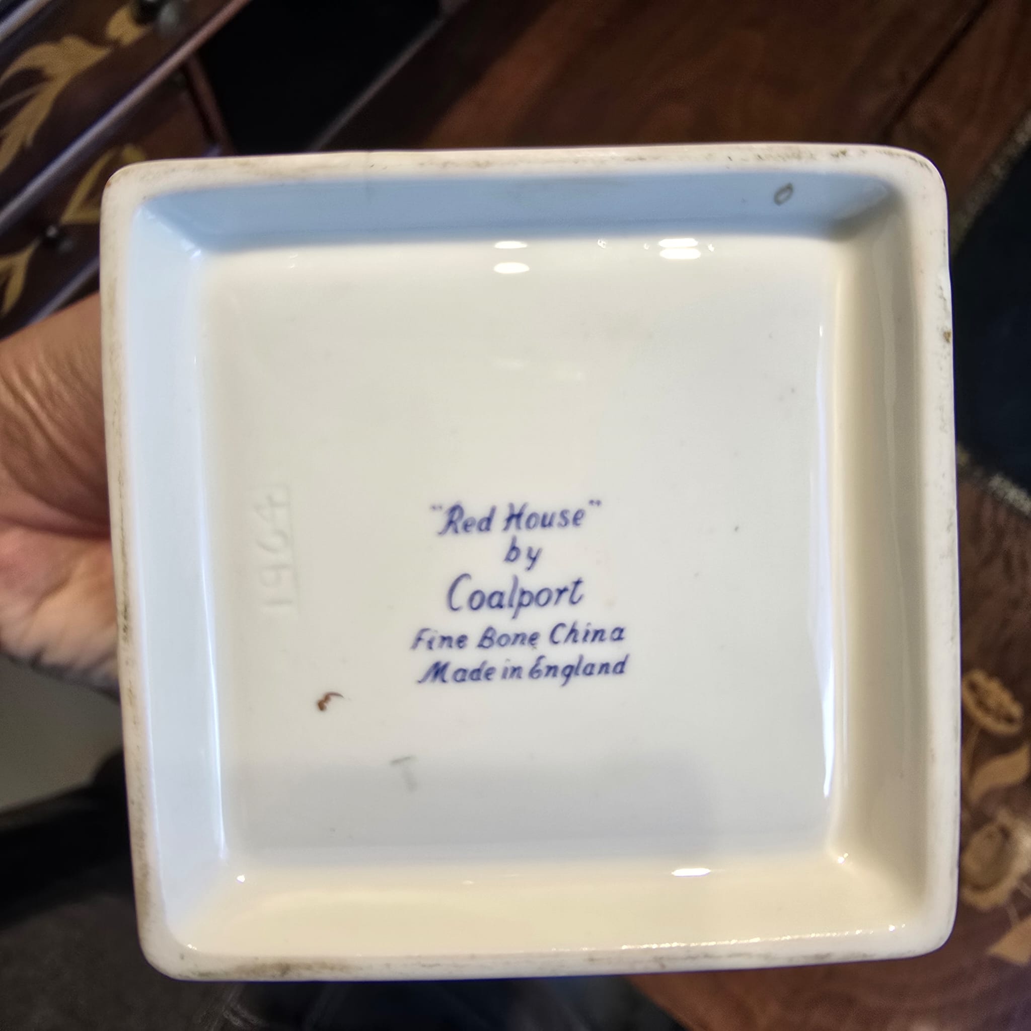 Fine Bone China Red House by Coalport