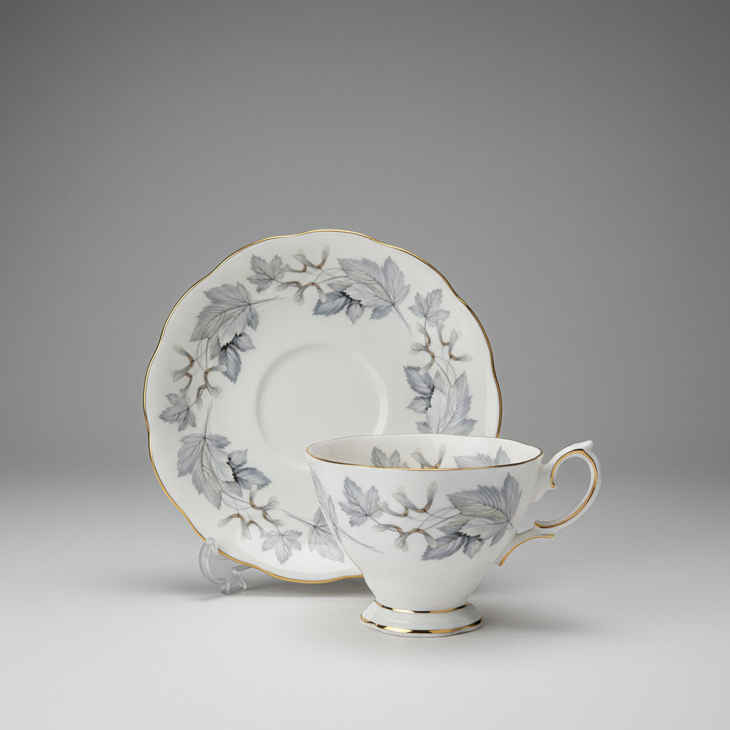 Royal Albert Fine Bone China Tea Set - Silver Maple