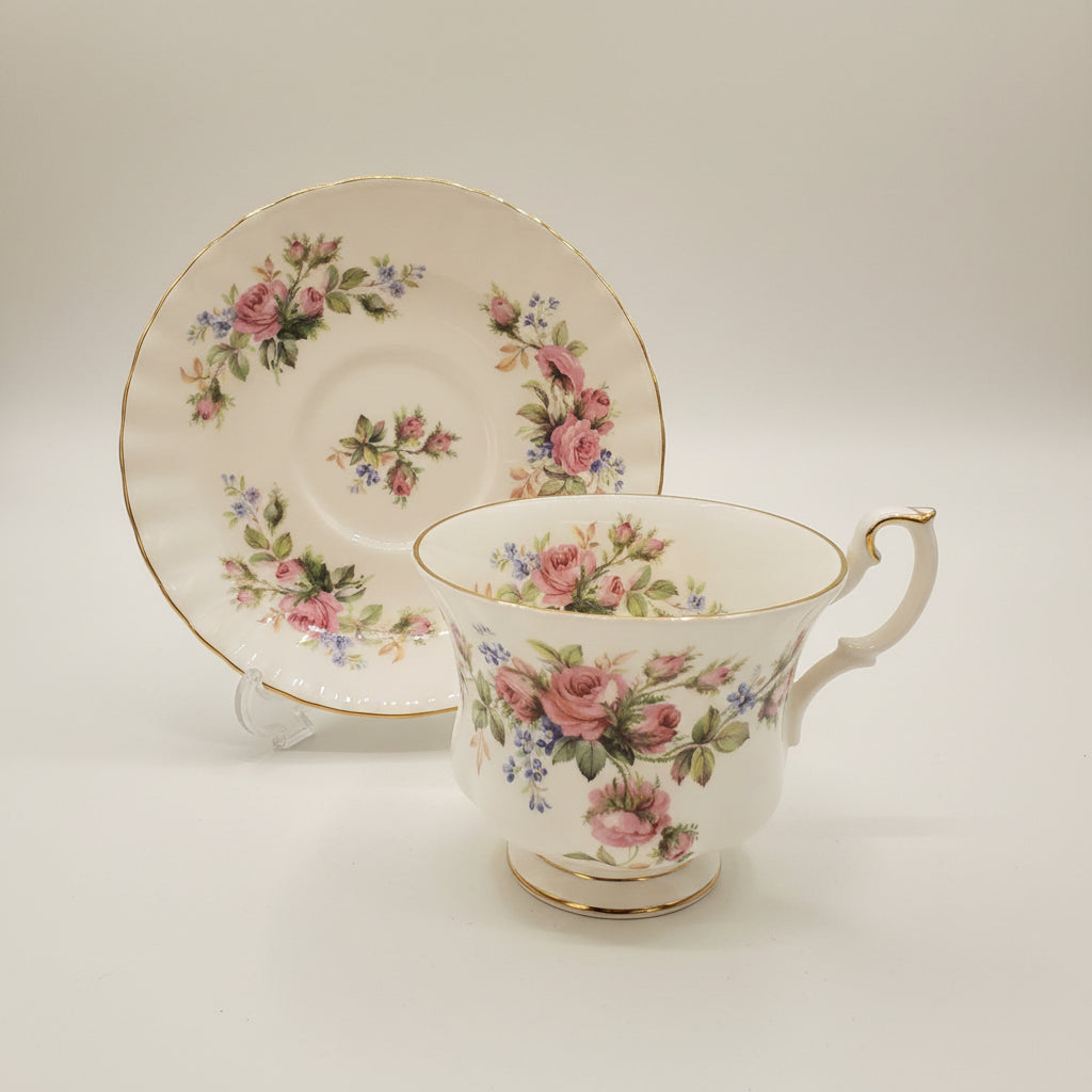 Royal Albert Moss Rose Tea Set