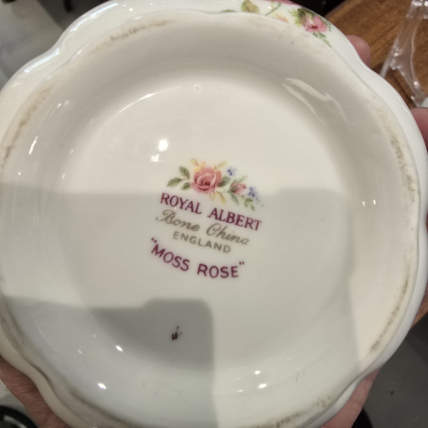 Royal Albert Moss Rose Tea Set