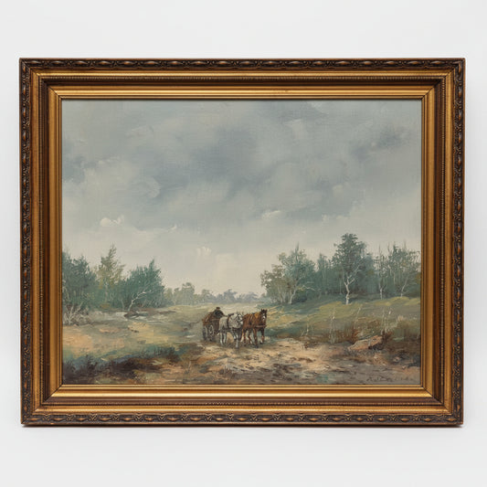 Vintage Dutch Landscape by Roel Doelman