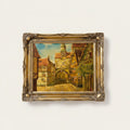 Vintage European Cityscape: The Medieval Gateway