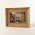 Vintage Paris Street Scene: Champs-Élysées & Arc de Triomphe