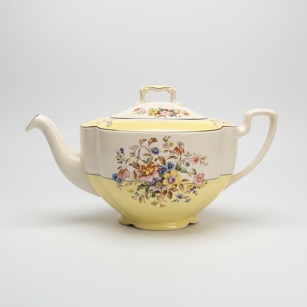 Vintage Johnson Bros Pareek Teapot c. 1930