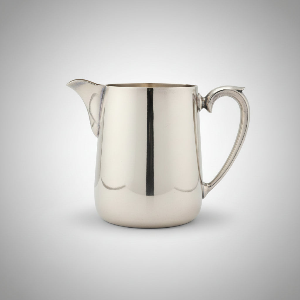 Vintage British Commercial Silver Plated Hot Water Jug - Premium A1 EPNS - Circa 1950s