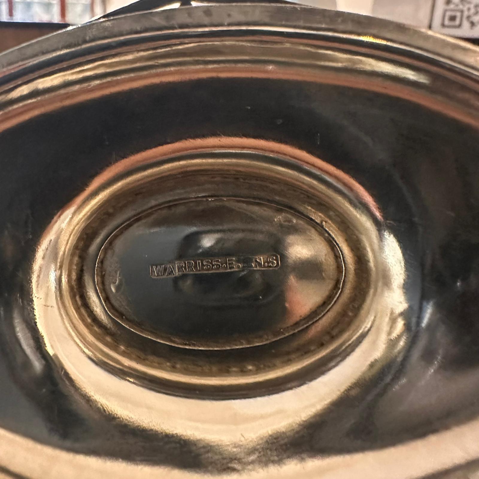Vintage Sheffield Silver Plated Footed Comport / Tazza by Warriss - Circa 1950s