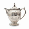 Vintage EPNS Silver-Plated Small Teapot – Late Victorian Style Ornate Engraved Tea Server (c. 1890-1920)