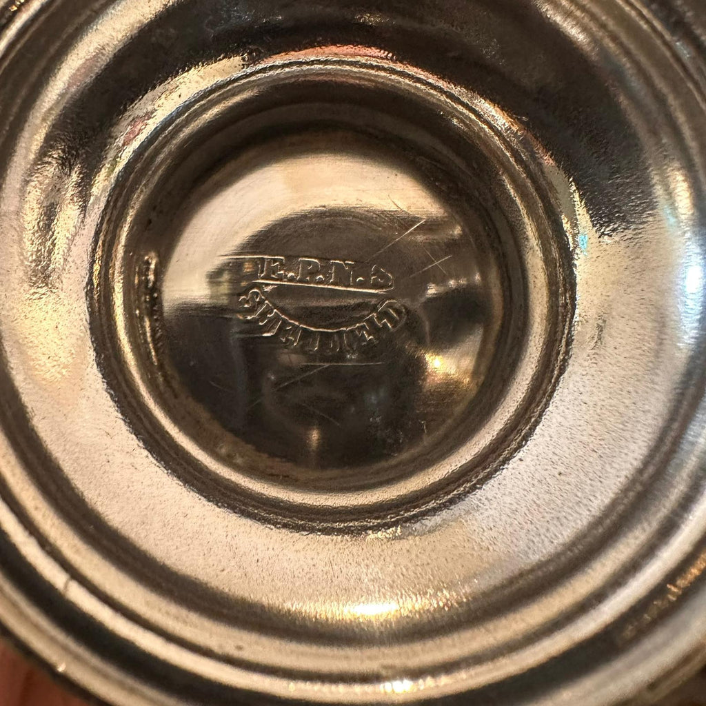Vintage Sheffield EPNS Silver-Plated Paneled Pedestal Pitcher (c. 1930-1940)