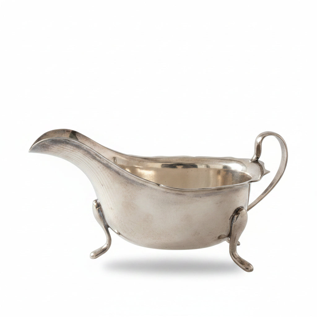 Vintage EPNS Gravy Boat with Elegant Feet - Made in England