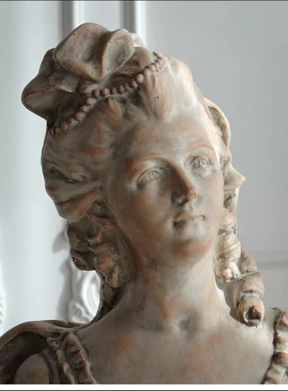 Marie Antoinette Bust Sculpture Marble Likeness