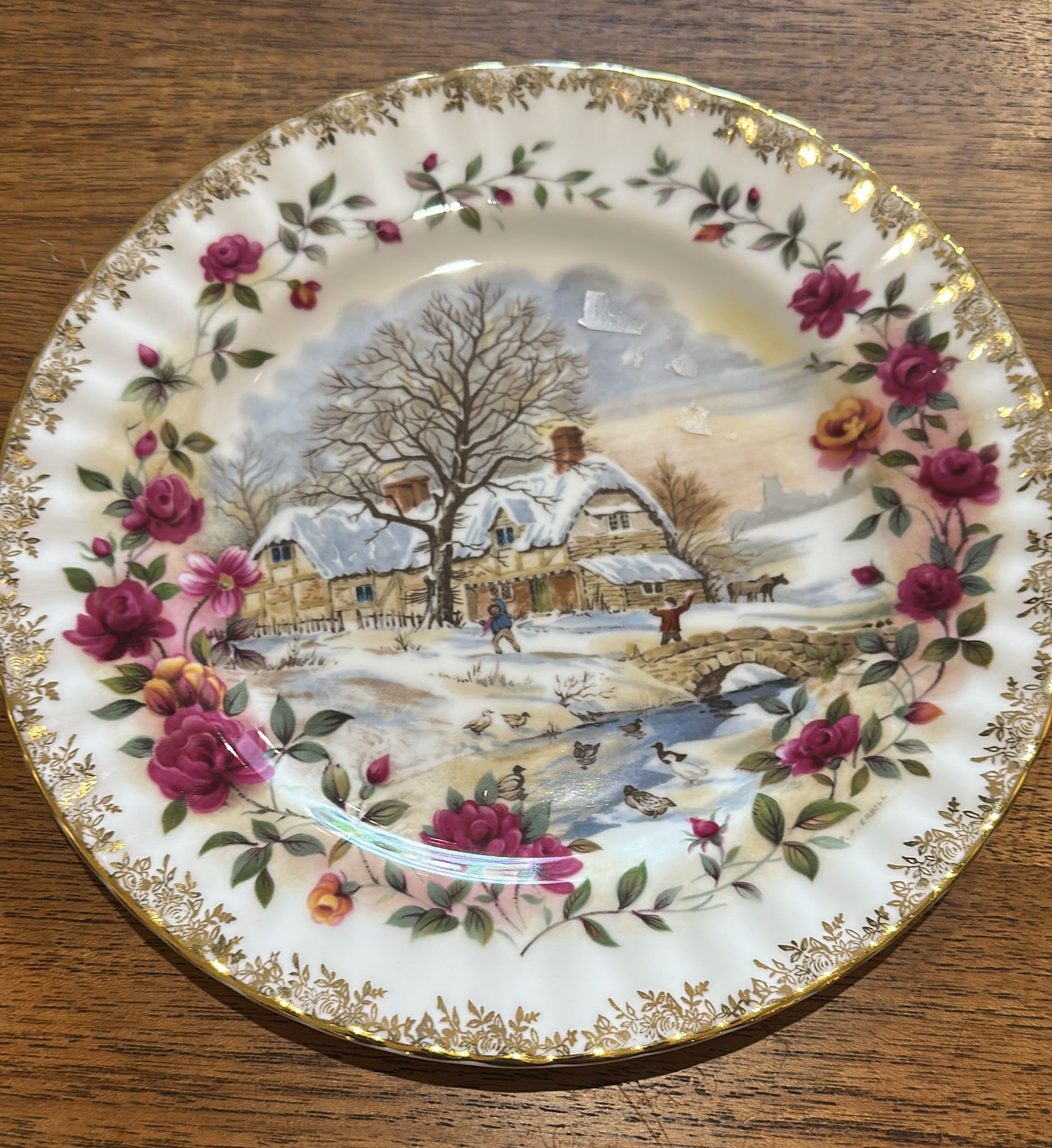 Royal Albert Four Seasons From Original Artwork By F.F.Errill