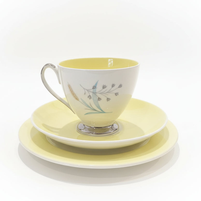 Queen Anne "Glade" Tea Cup Trio Sets