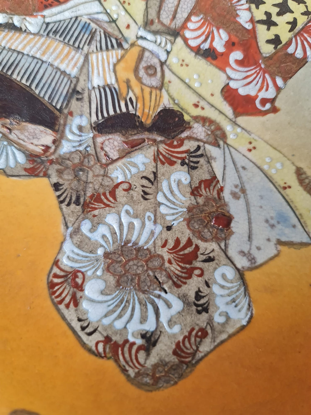 antique Japanese Satsuma charger