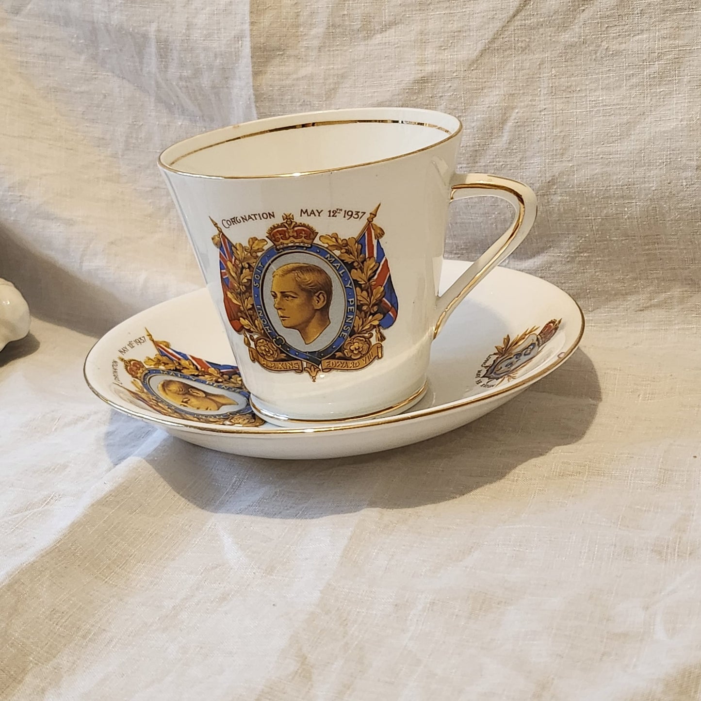 Kings Edward coronation tea set by Stanley