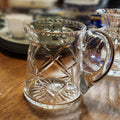 Waterford crystal cut jug L 18 cm x w 11 cm x h 13 cm