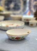 Royal worcester Evesham Gold egg shall dish L 14cm