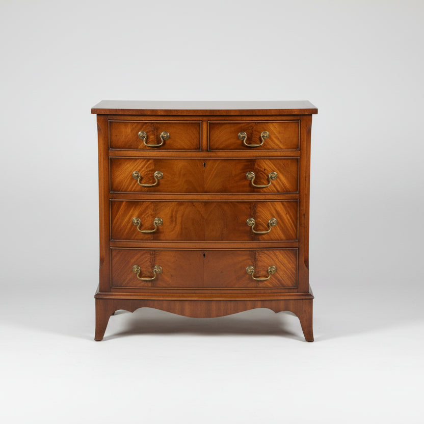 Mahogany Vintage  Straight Front Chest of drawer - JULY 26 CONTAINER