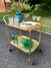 1960's 2 Tiered Drinks Trolley