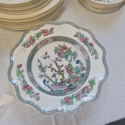 Antique 1890-1919 COALPORT (England) INDIAN TREE 12" Scalloped   Plate