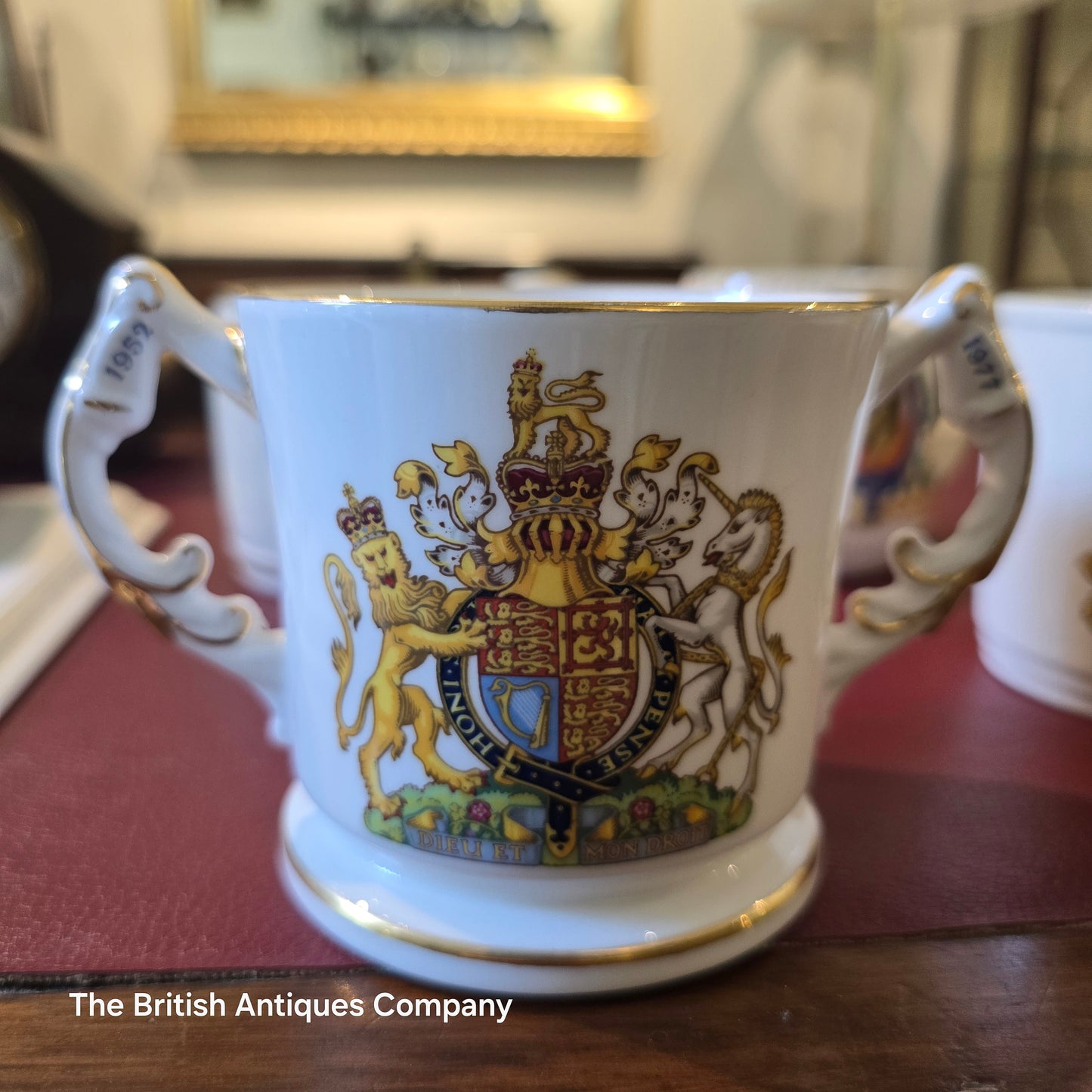 Kings and Queens (To Commemorate The Silver Jubilee of HM Queen Elizabeth II 1977 Mug (Aynsley)