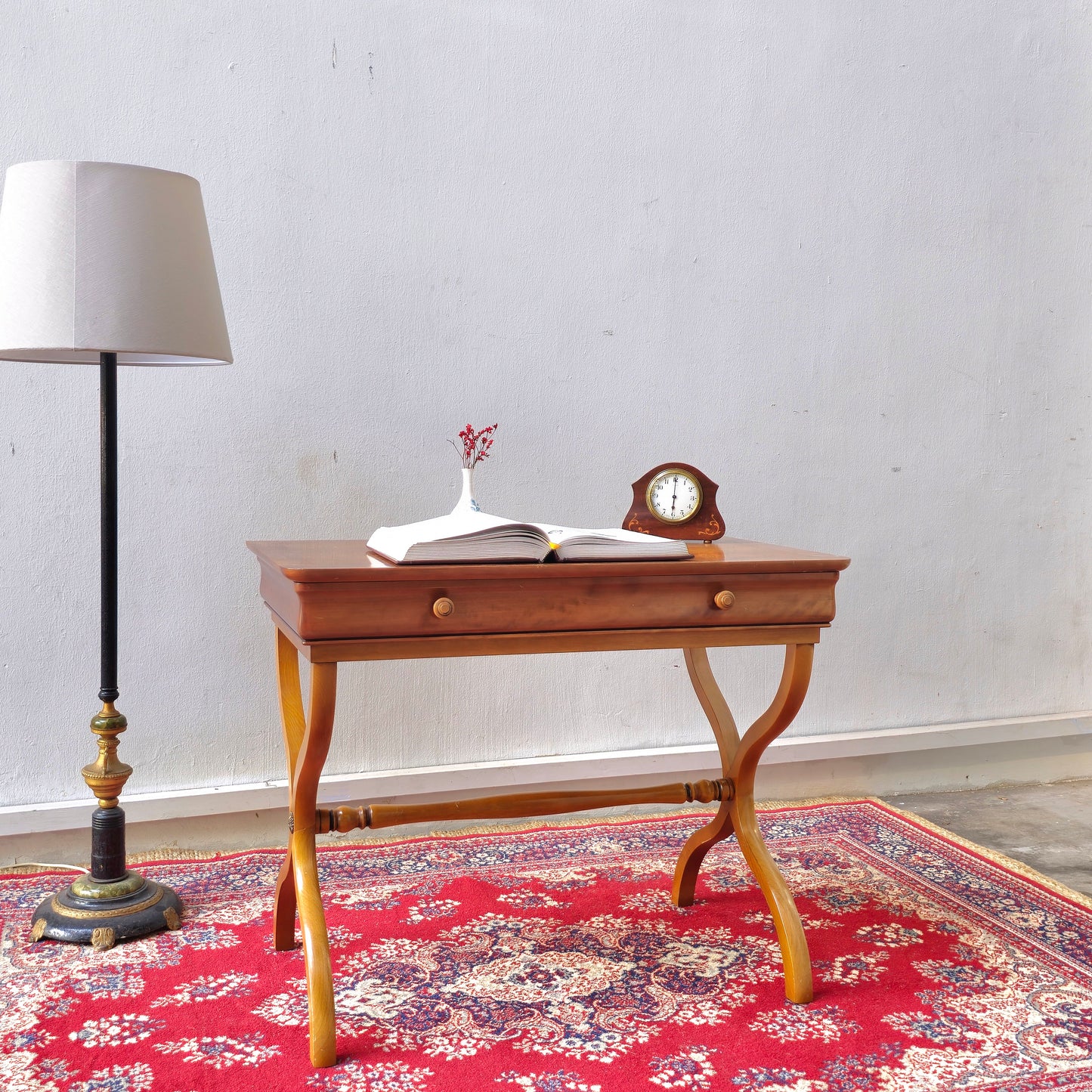 GRANGE CHERRY SIDE-TABLE WITH SINGLE DRAWER