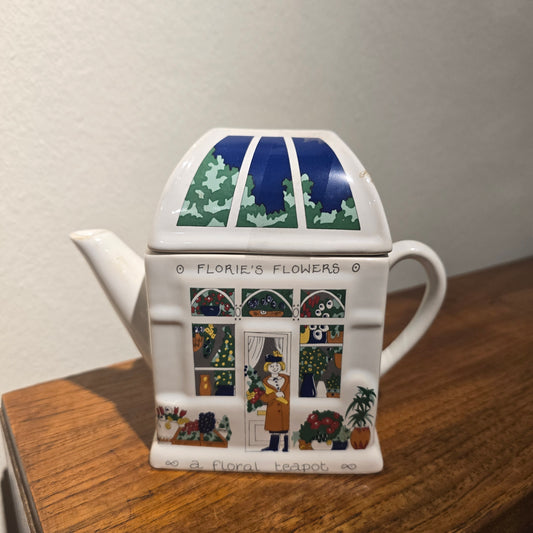 Collectable Wade England English Life "Florie’s Flowers" Teapot