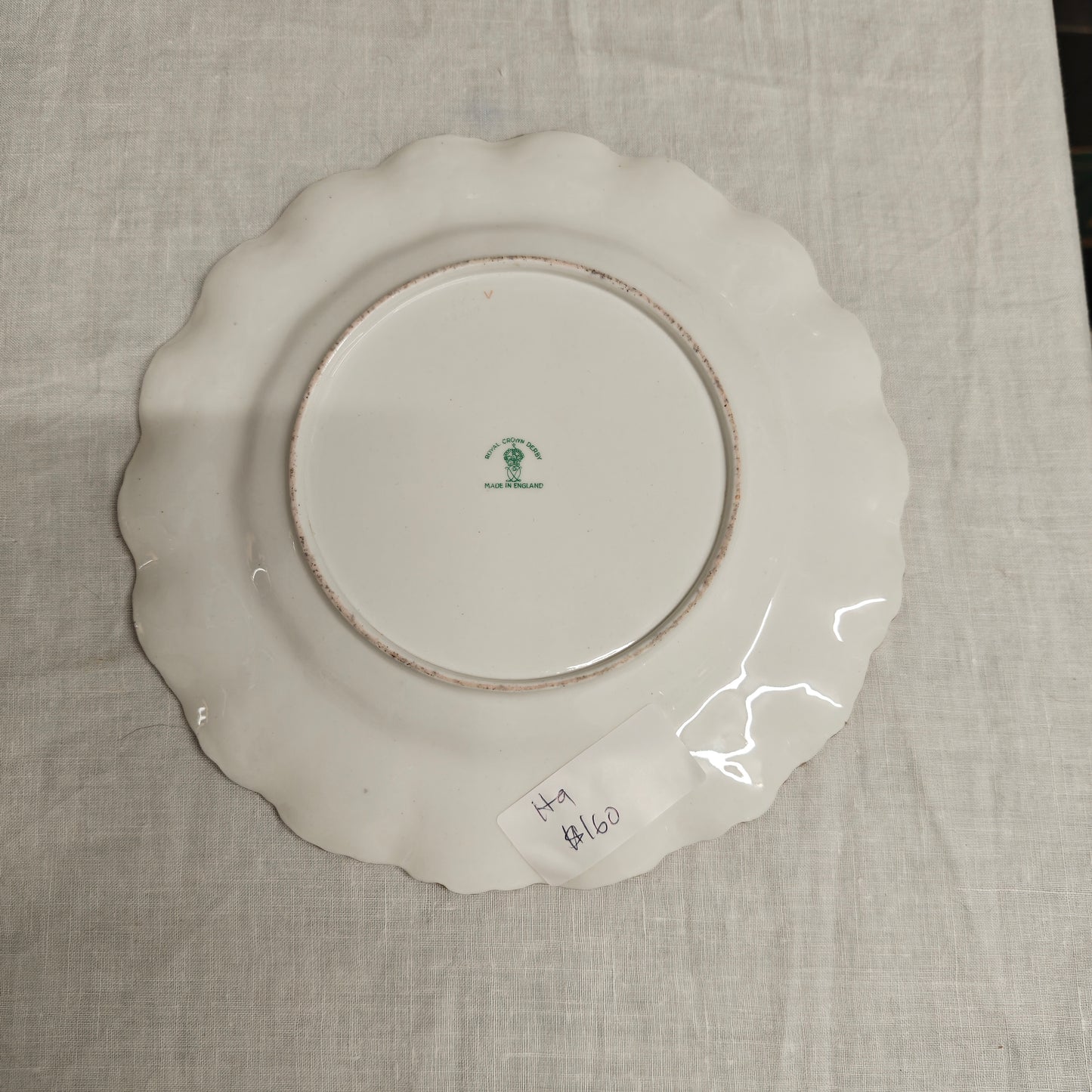 Amazing vintage  Royal Crown Derby early period plate