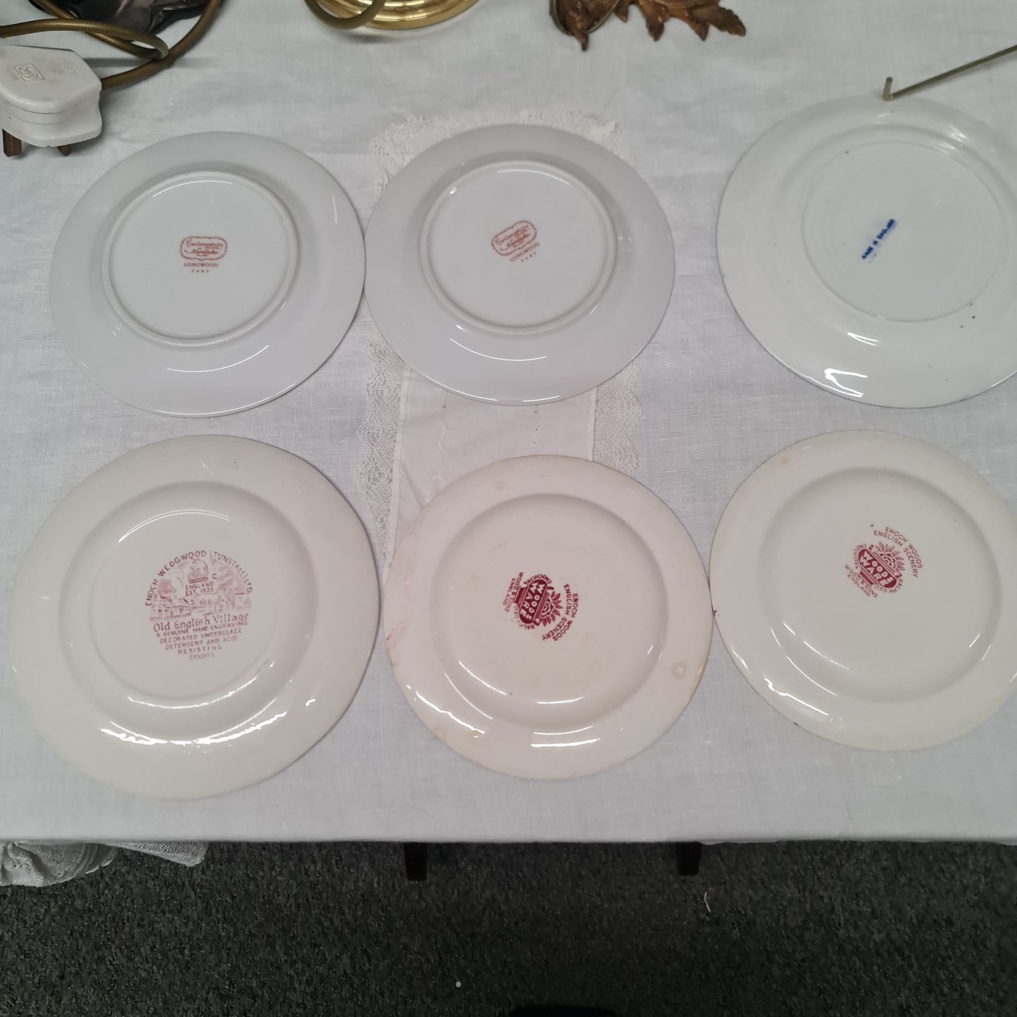Assorted cake plate clearance sale x 6 pcs
