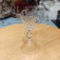Waterford crystal port wine glass in the Adare pattern.