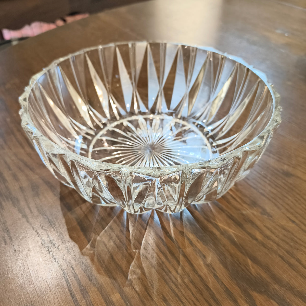 Vintage Pressed Glass Bowl