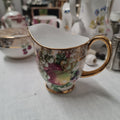 Beautiful vintage fine bone china -  summer fruit tea set