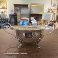 Vintage EPNS Silver-Plated Two Handle  Sugar Bowl