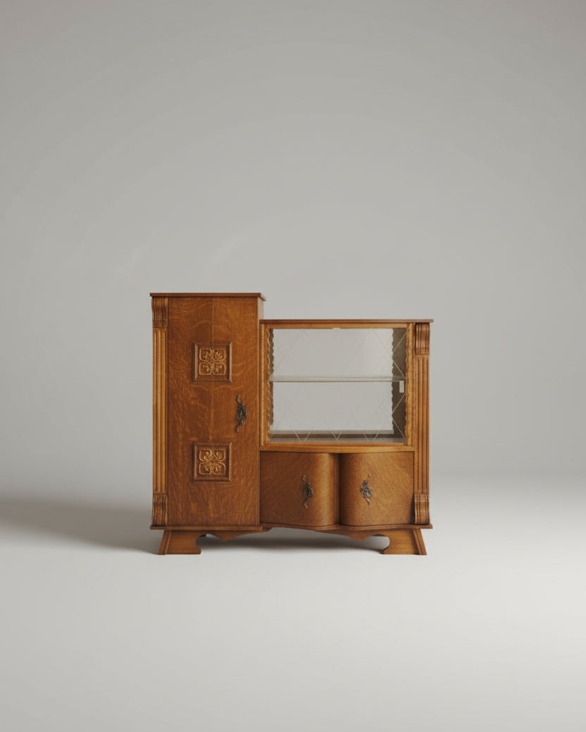 Grand French Salon Display Cabinet