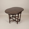 Antique Oak Drop Leaf Table