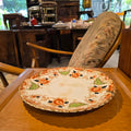 Handpainted Vintage Plate 23cm