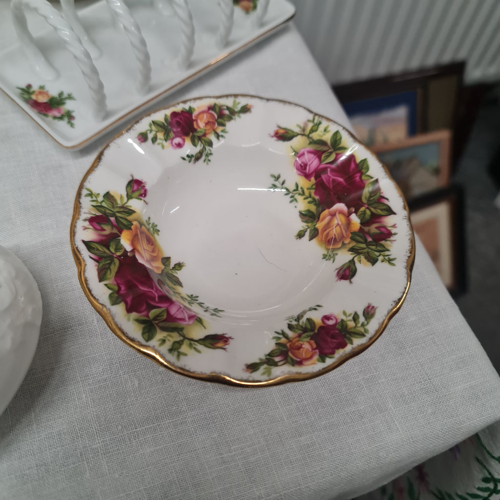 Royal Albert Old country rose Trinket , vase , ornament collection