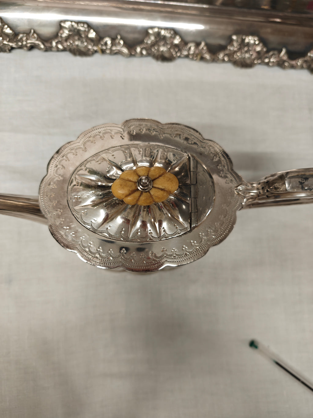 Walker Hall Silver plated Teapot
