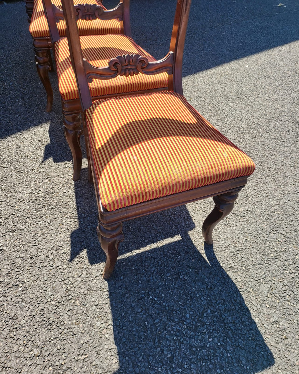 Regency Mahogany Dinning chairs set of 4