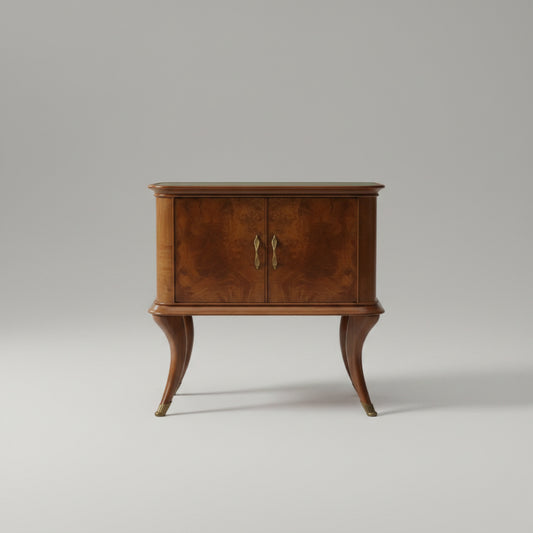 New Arrival! Italian Mid-Century Side Table or Nightstand - 1950