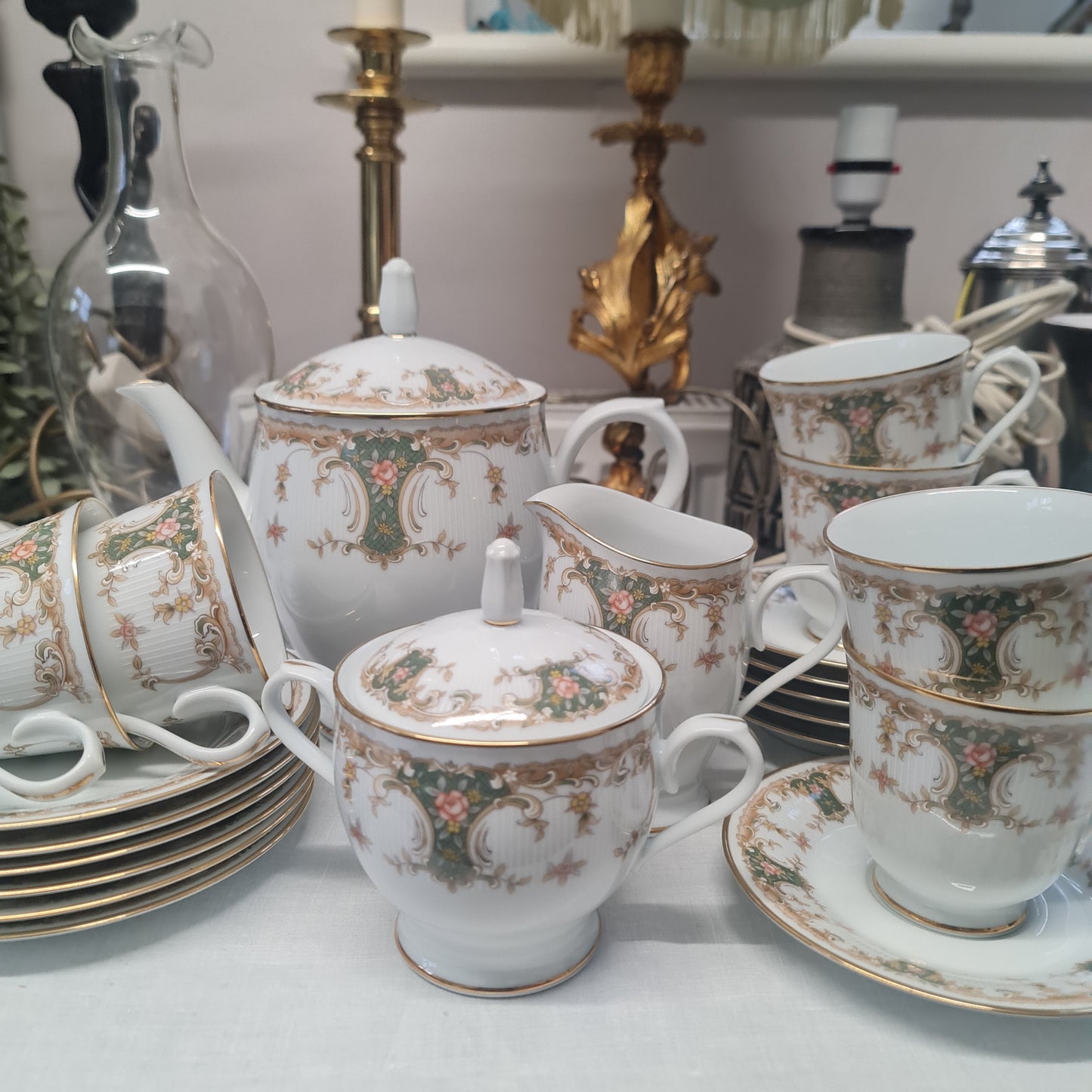 Exquisite Noritake fine bone china Teaset