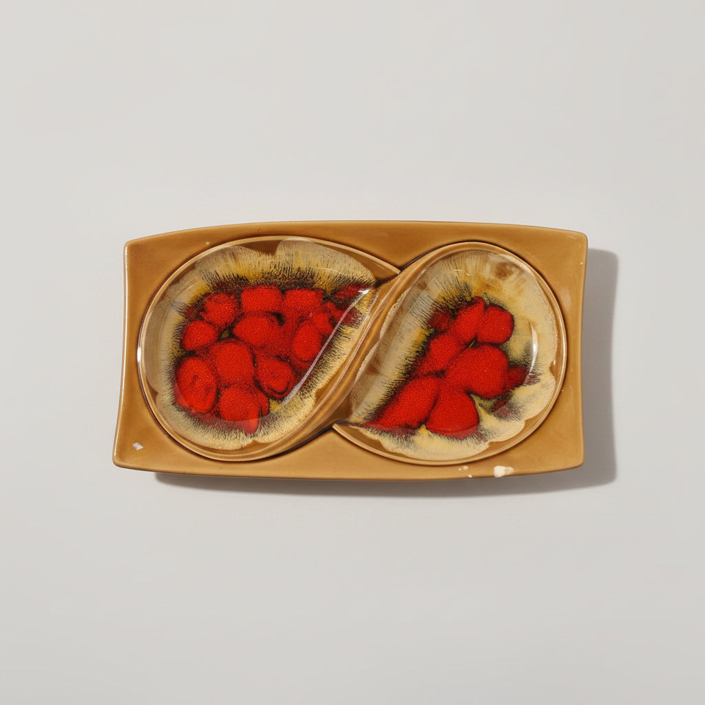 Vintage Mid-Century Tapas Dish