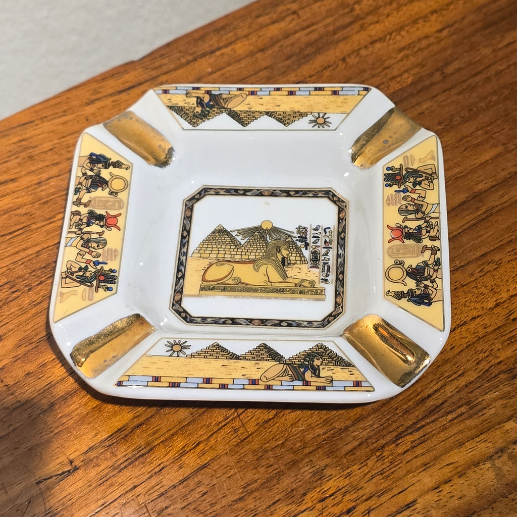 Porcelain ashtray Egypt
