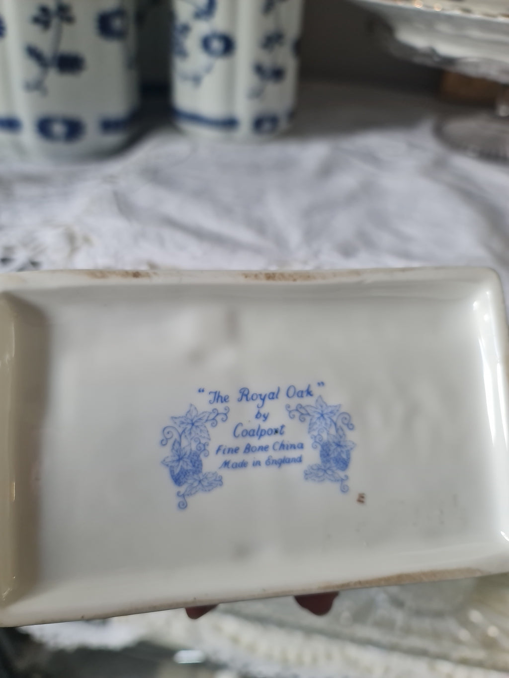 Beautiful English cottage fine bone china by Coalport