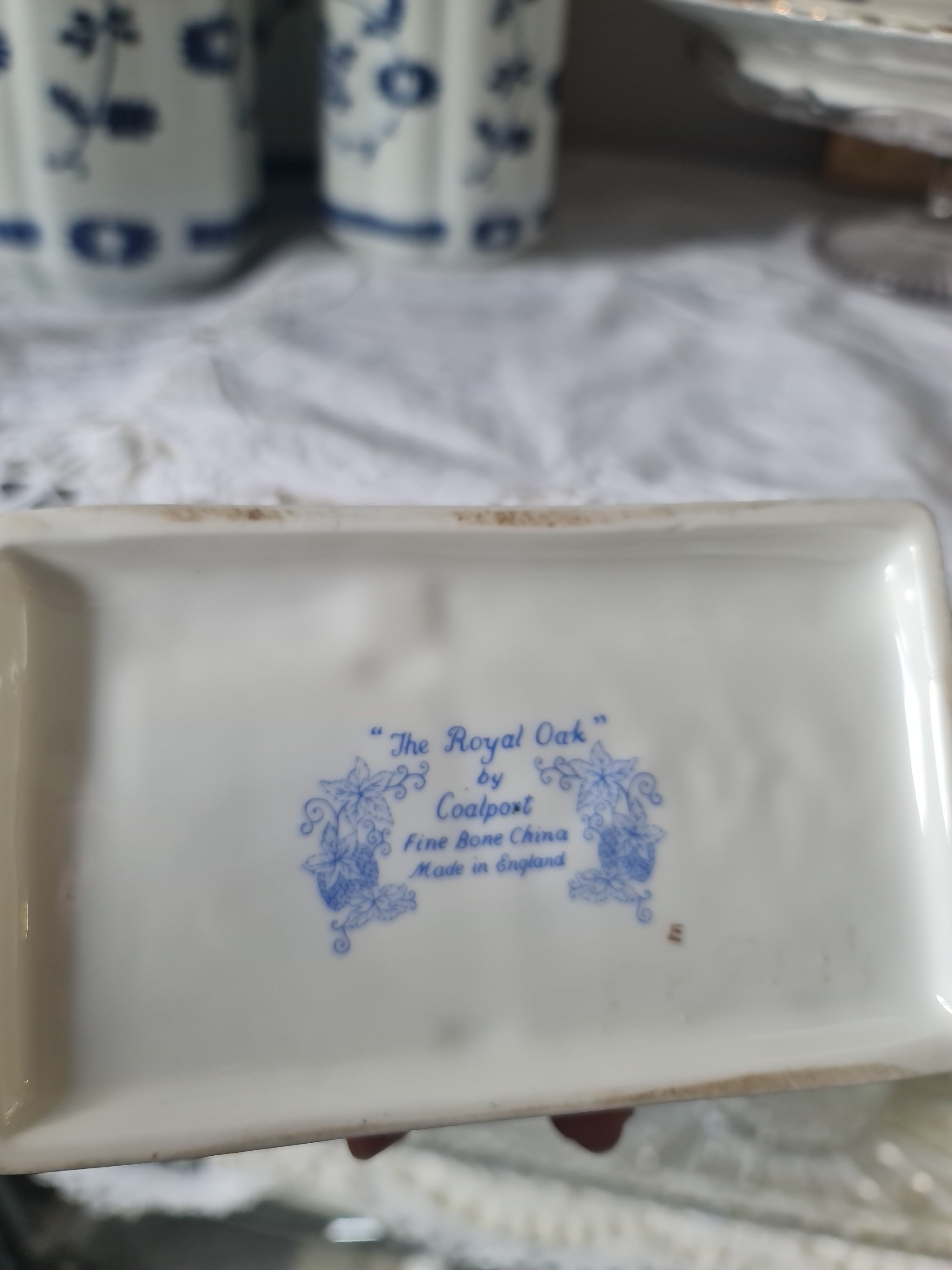 Beautiful English cottage fine bone china by Coalport