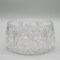 Bohemian&nbsp; Cut Crystal bowl in the popular Pinwheel &amp; Starburst pattern.