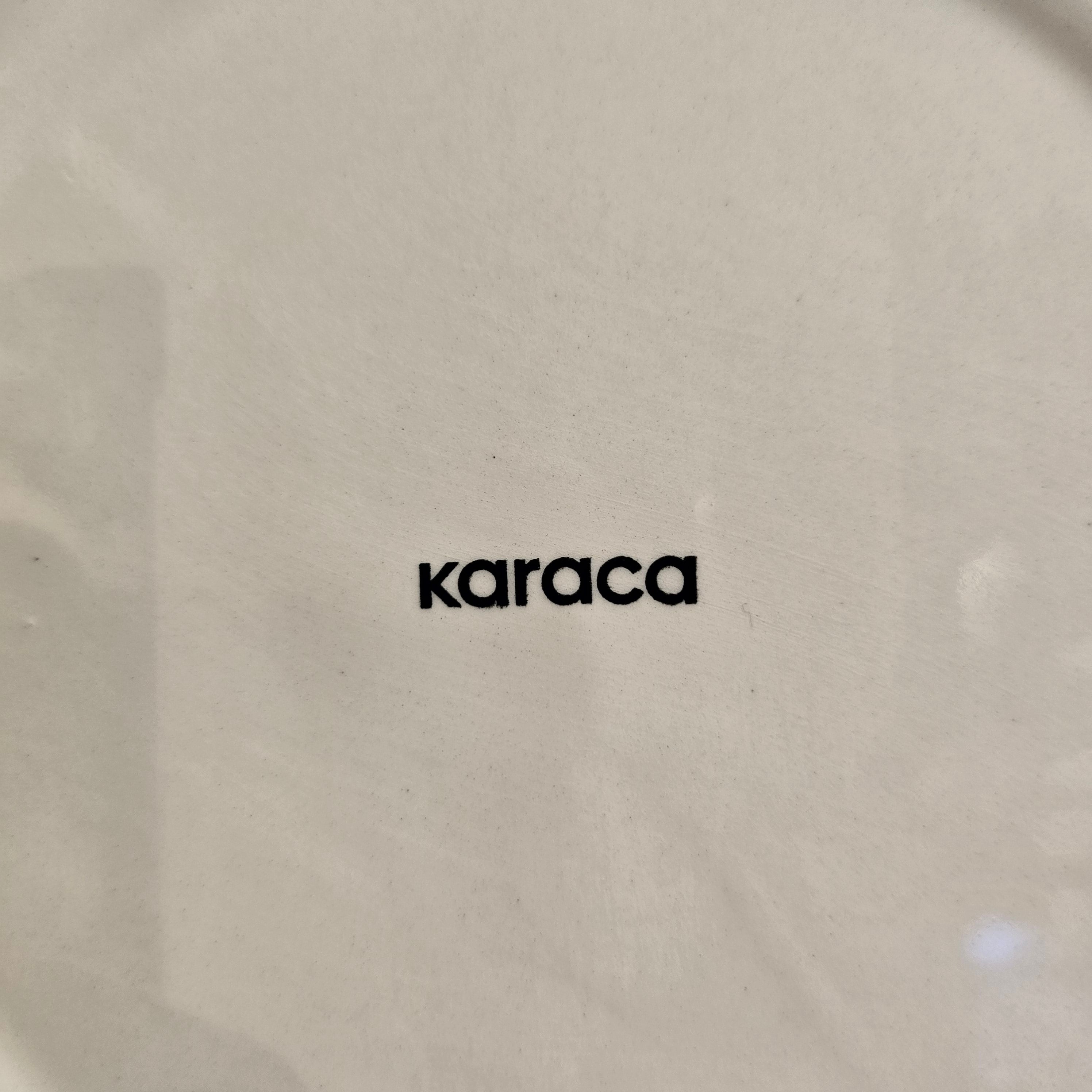 Karaca Vintage Pink & Cream Floral Toile Rimmed Plate (26cm)