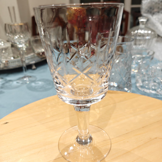 Waterford "Kinsale" Vintage  claret wine goblet.