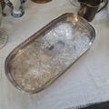 Vintage Sheffield silver plated serving tray
