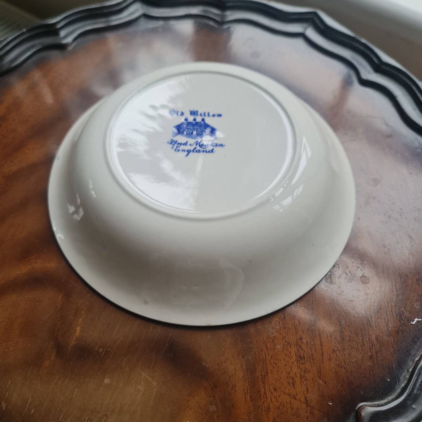 Alfred meakin blue willow soup bowl