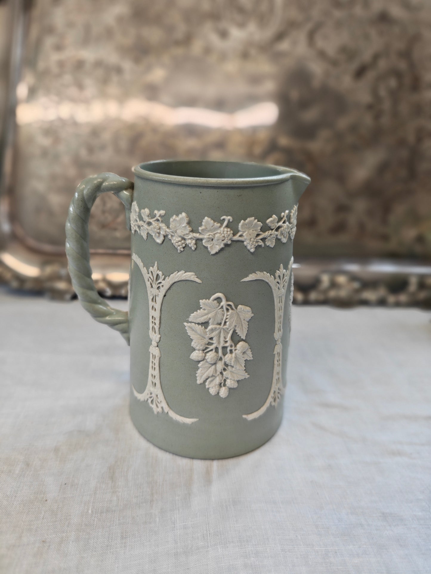 circa 1800 Dudson Jasperware Jug